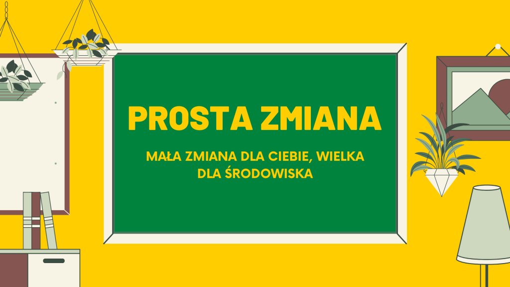 grafika z napisem prosta zmiana na tablicy